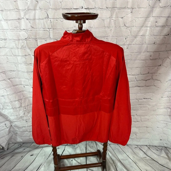 NWT Adidas SDL WV 1/4 zip red windbreaker pullover jacket sportswear activewear - Picture 2 of 12